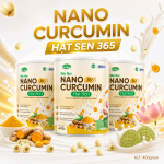 Combo 3  Tặng 1 Sữa Nano Curcumin Hạt Sen 365 - 400g